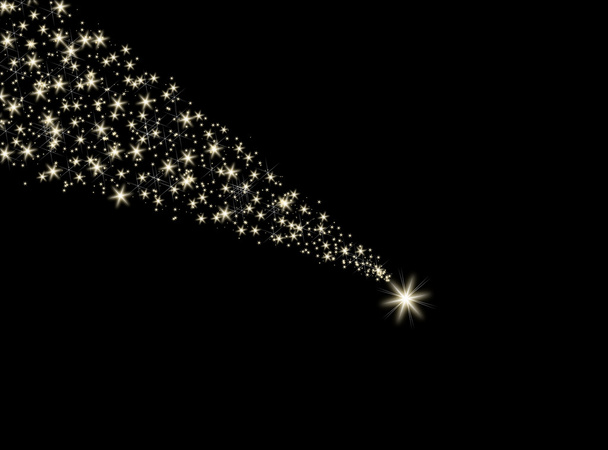 vallende ster - Foto, afbeelding