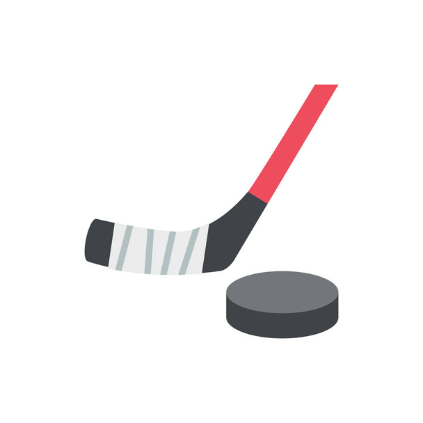 Lindo icono de hockey sobre hielo para banner, impresión de diseño general y websit
 - Vector, Imagen