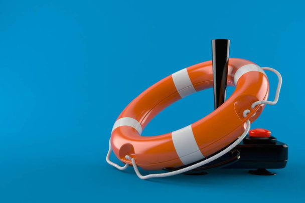 Joystick with life buoy - Photo, Image
