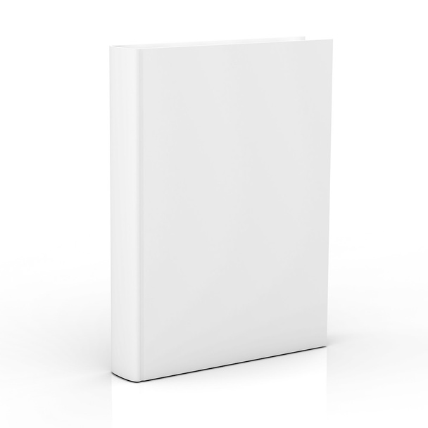 couverture de livre vierge isolé sur fond blanc - Photo, image