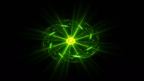 Plasma sféra vír vlna 4k Reality smyčka Creative Motion pozadí. Elektrický výbuch energie Ripple 3D kruh tvar animace. - Záběry, video