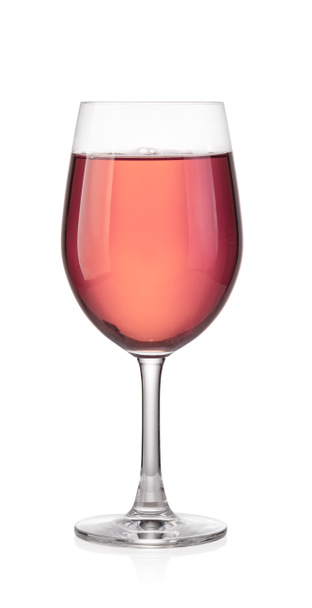 Glass of rose wine - Фото, зображення