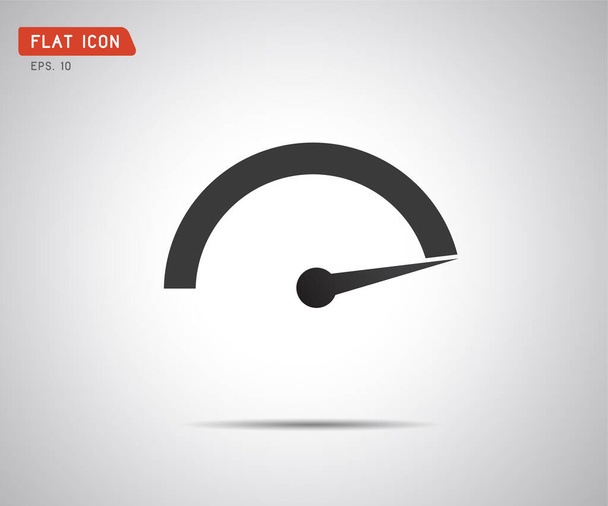 Misurazione delle prestazioni. Logo Speed, icona Illustrazione vettoriale
 - Vettoriali, immagini