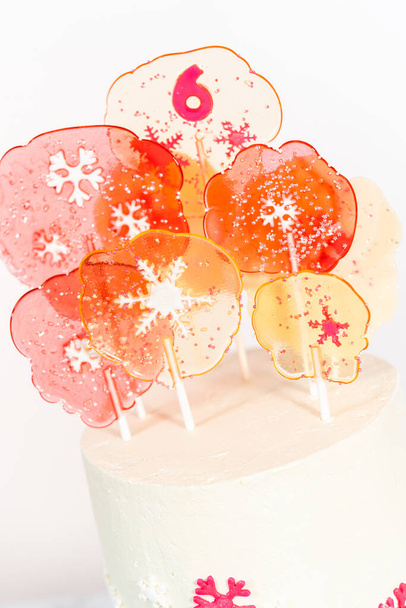 Kids Birthday cake - Photo, Image