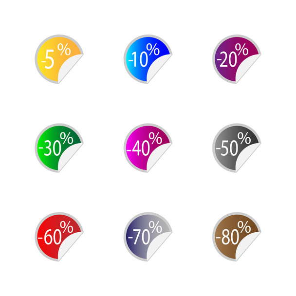 Sale icons - Vector, Image