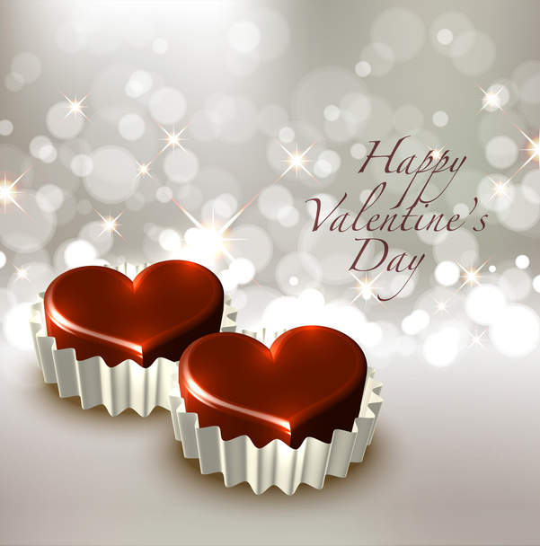 Valentine's Chocolate - Вектор, зображення