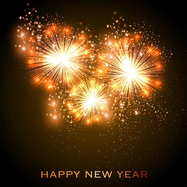 Happy New Year celebration background - Vector, Image