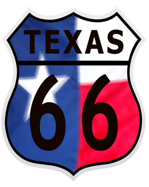 Route 66 texas szín - Fotó, kép