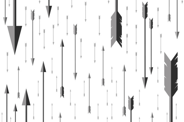 Struttura di sfondo sotto forma di frecce volanti su un dorso bianco
 - Vettoriali, immagini
