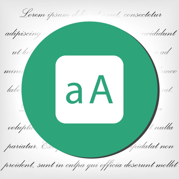 Icona vettoriale ABC, lorem ipsum Design piatto
 - Vettoriali, immagini