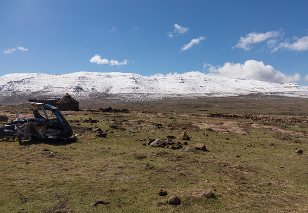 Sani pass to Lesotho - Photo, Image