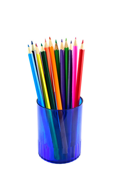 Multicolored pencils - Valokuva, kuva