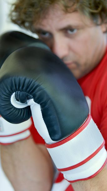 Martial arts boxing individual - Foto, Imagen