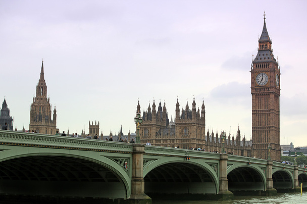 Big Ben και Σπίτια του Κοινοβουλίου - Φωτογραφία, εικόνα