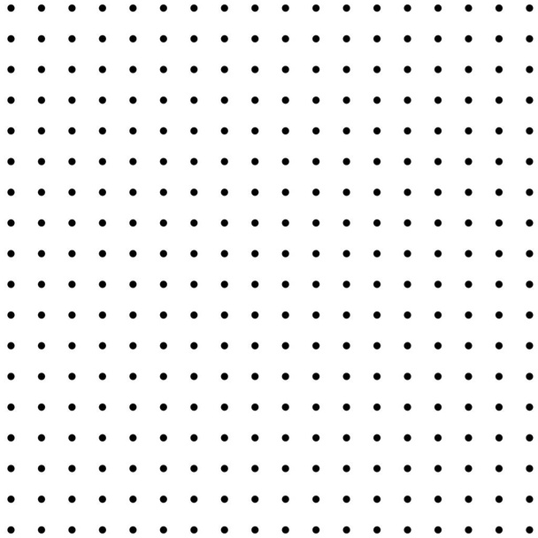 puntos negros sobre fondo blanco    - Vector, Imagen