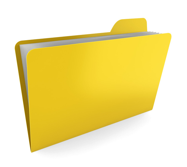 Folder with files - Zdjęcie, obraz