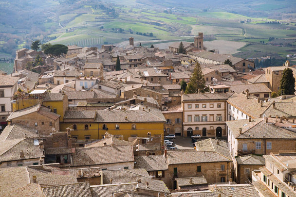 Aerial view of rooftops in Orvieto, Rome suburb, Italy - Photo, image