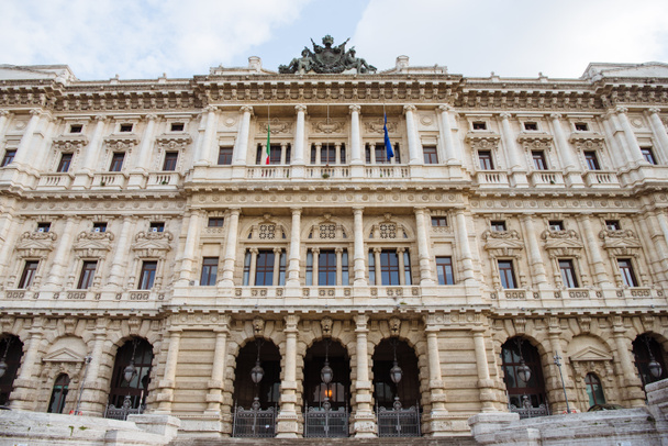facade of Court of cassation at Rome, Italy - Zdjęcie, obraz