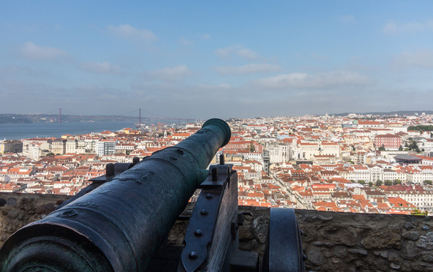 pohled přes Lisabon Portugalsko - Fotografie, Obrázek