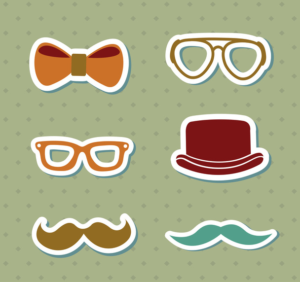 hipster - Vector, Image