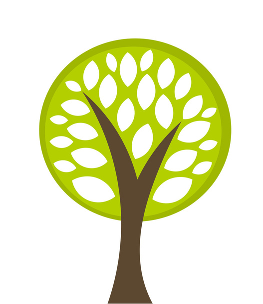 Tree icon - Vektor, obrázek
