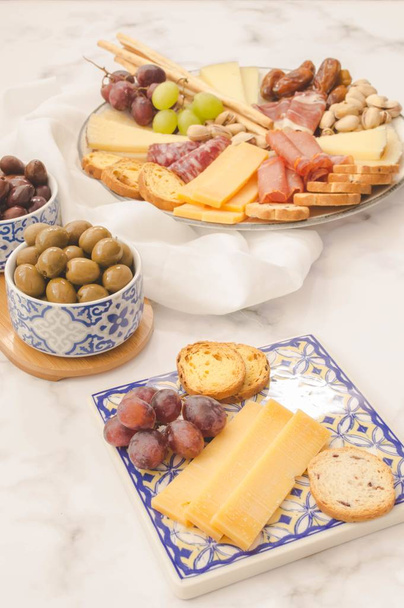Cheese board brunch for a party - Photo, Image