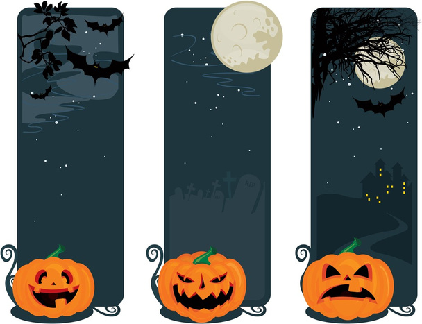 Halloween banners - Vector, Image