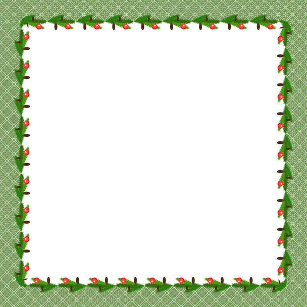 Christmas frame - Foto, afbeelding