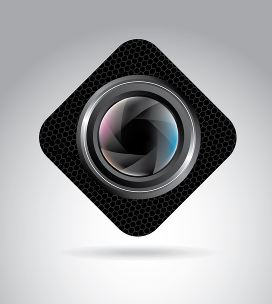 camera lens - Vector, Image