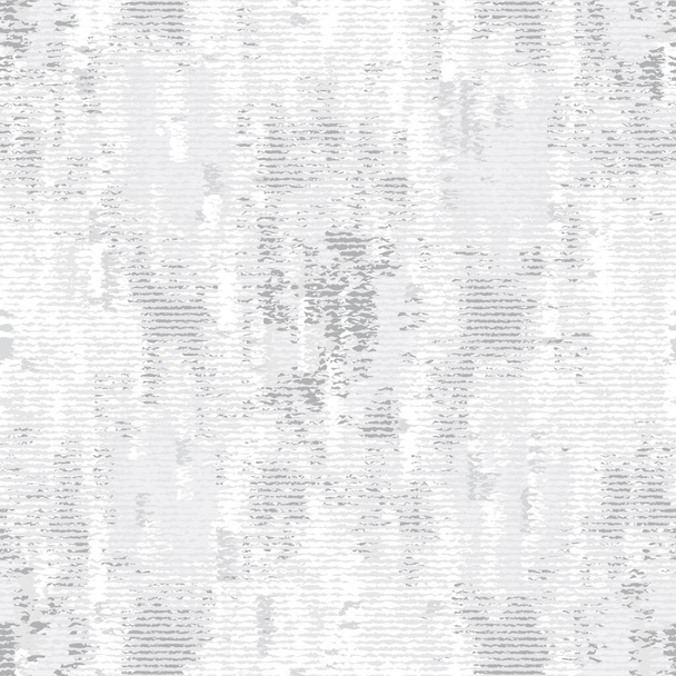 Unbleached Gray French Linen Texture Background. Old Blotched Seamless Pattern. Distressed Irregular Torn Weave Fabric . Neutral Ecru Jute Burlap Cloth Overlay. Vector EPS10 Repeat Tile - Vector, Image