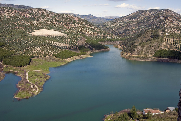 Водохранилище Изнахар, провинция Кордова, Испания
 - Фото, изображение
