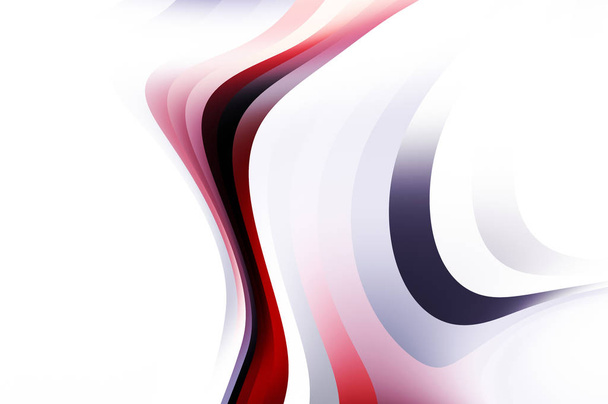 fondo abstracto fluido con gradiente colorido. 2d ilustración del movimiento moderno. - Foto, imagen