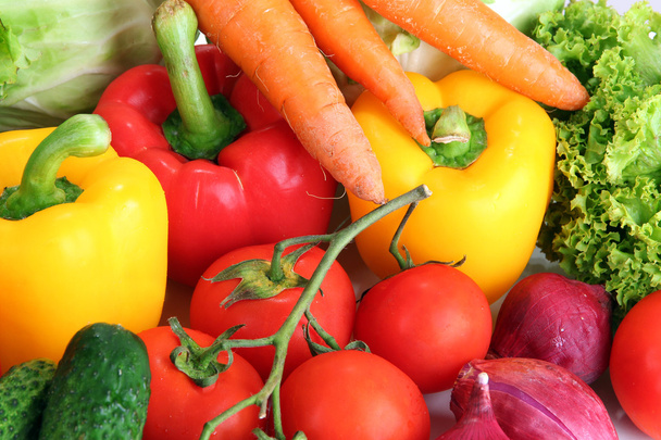 Fresh vegetables close up - Φωτογραφία, εικόνα