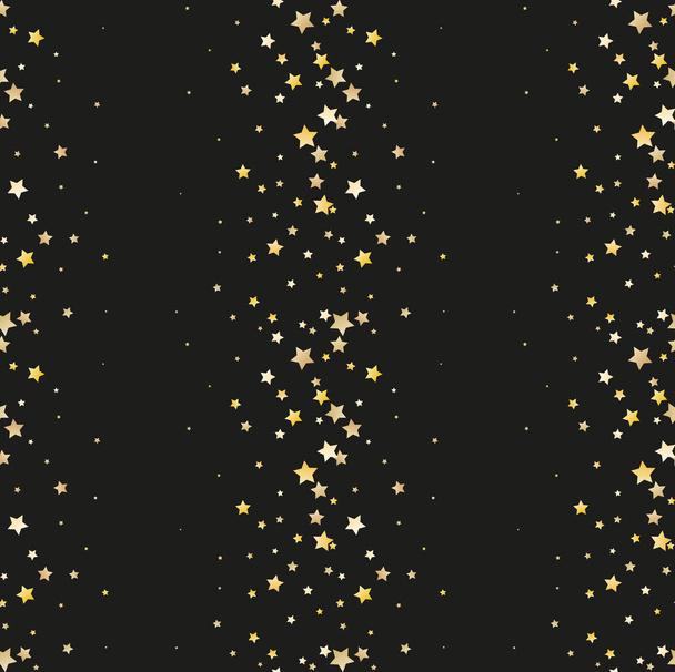 Vector gold glitter wave abstract background, golden sparkles on white background, Gold glitter card design. - ベクター画像
