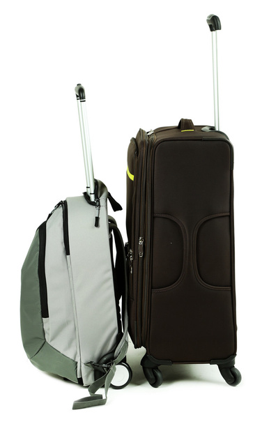Suitcases isolated on white - Photo, Image