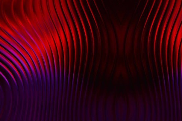 Abstract background. Colorful wavy design wallpaper. Graphic illustration. - Foto, Imagem