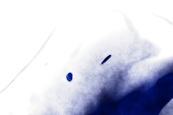 Acuarela colorida abstracta sobre fondo blanco. Pintura de arte digital
. - Foto, imagen