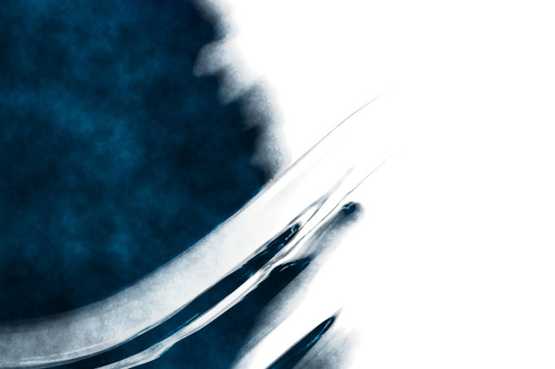 Абстрактний барвистий акварель на білому тлі. Цифровий живопис
. - Фото, зображення