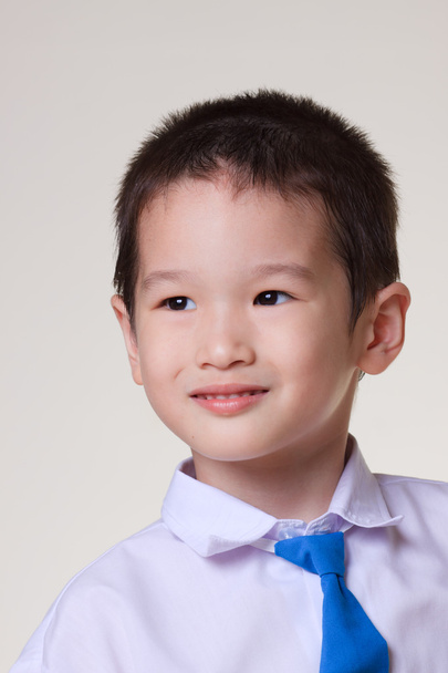 yakışıklı Asyalı okullu çocuk - Fotoğraf, Görsel