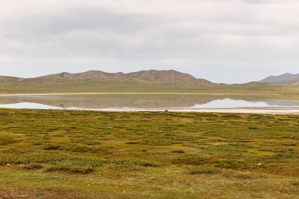Terkhiin Tsagaan Lake, Mongolia - Фото, изображение