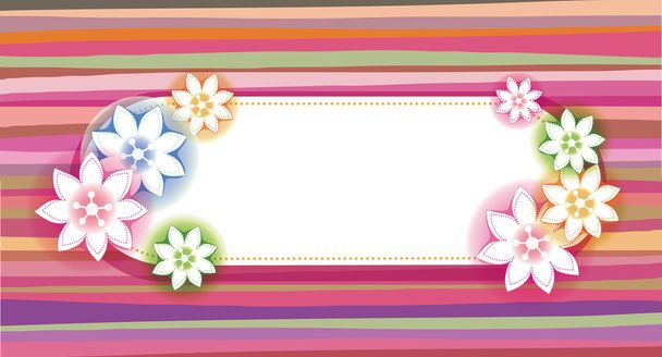 Banner de flores
 - Foto, imagen