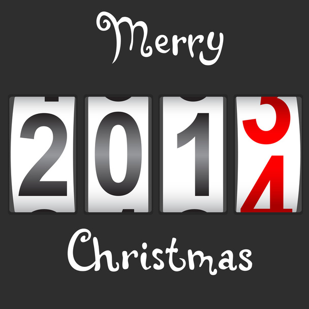 2014 New Year counter, vector. - Vector, Image