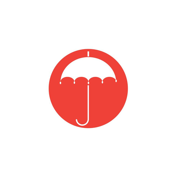 esernyő logó vektor  - Vektor, kép