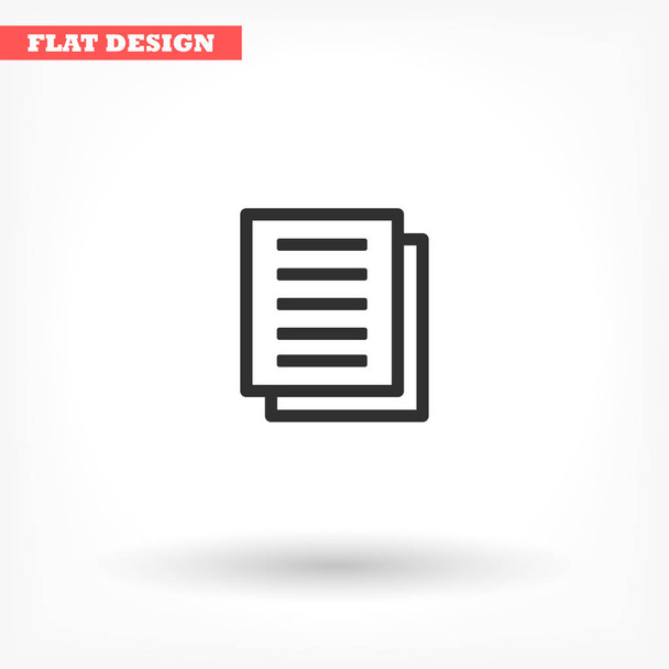Fichiers icône vectorielle, lorem ipsum Design plat
 - Vecteur, image