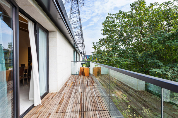 veranda modern Binası - Fotoğraf, Görsel