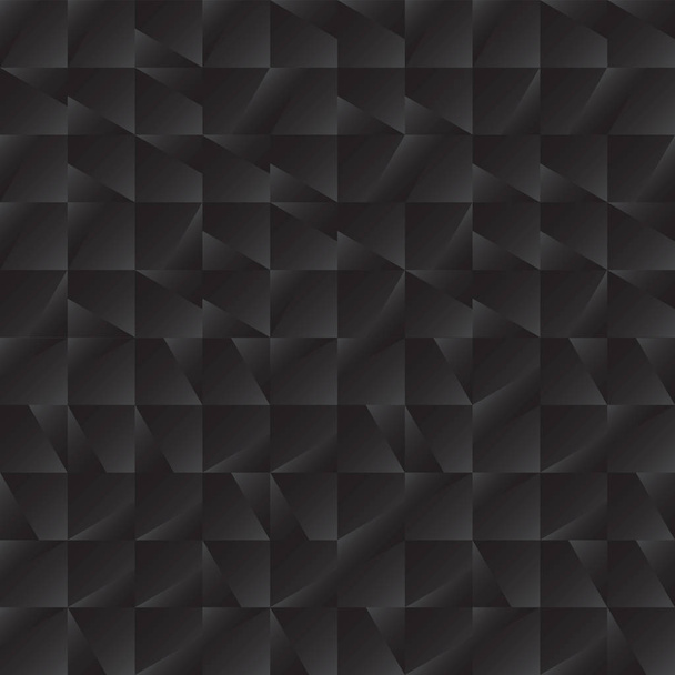 Abstract Geometric Black Background - Vektör, Görsel