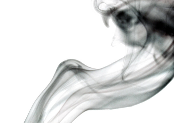 Color smoke isolated on a white background  - Valokuva, kuva