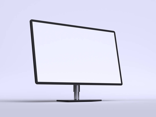 дисплей комп'ютера порожній екран монітор глузує з 3d рендерингу
 - Фото, зображення