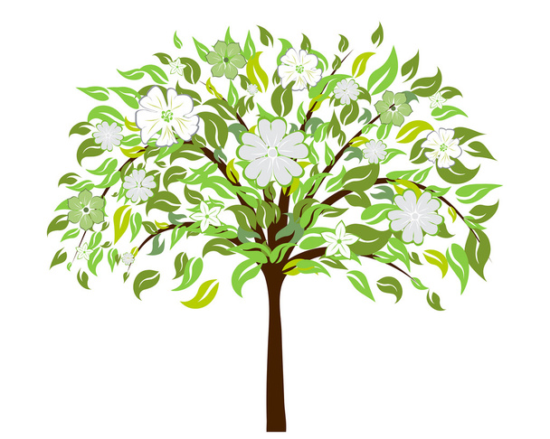 Blossom tree - Vector, imagen
