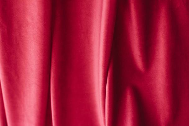 Absztrakt rózsaszín szövet háttér, bársony textil anyag bli - Fotó, kép